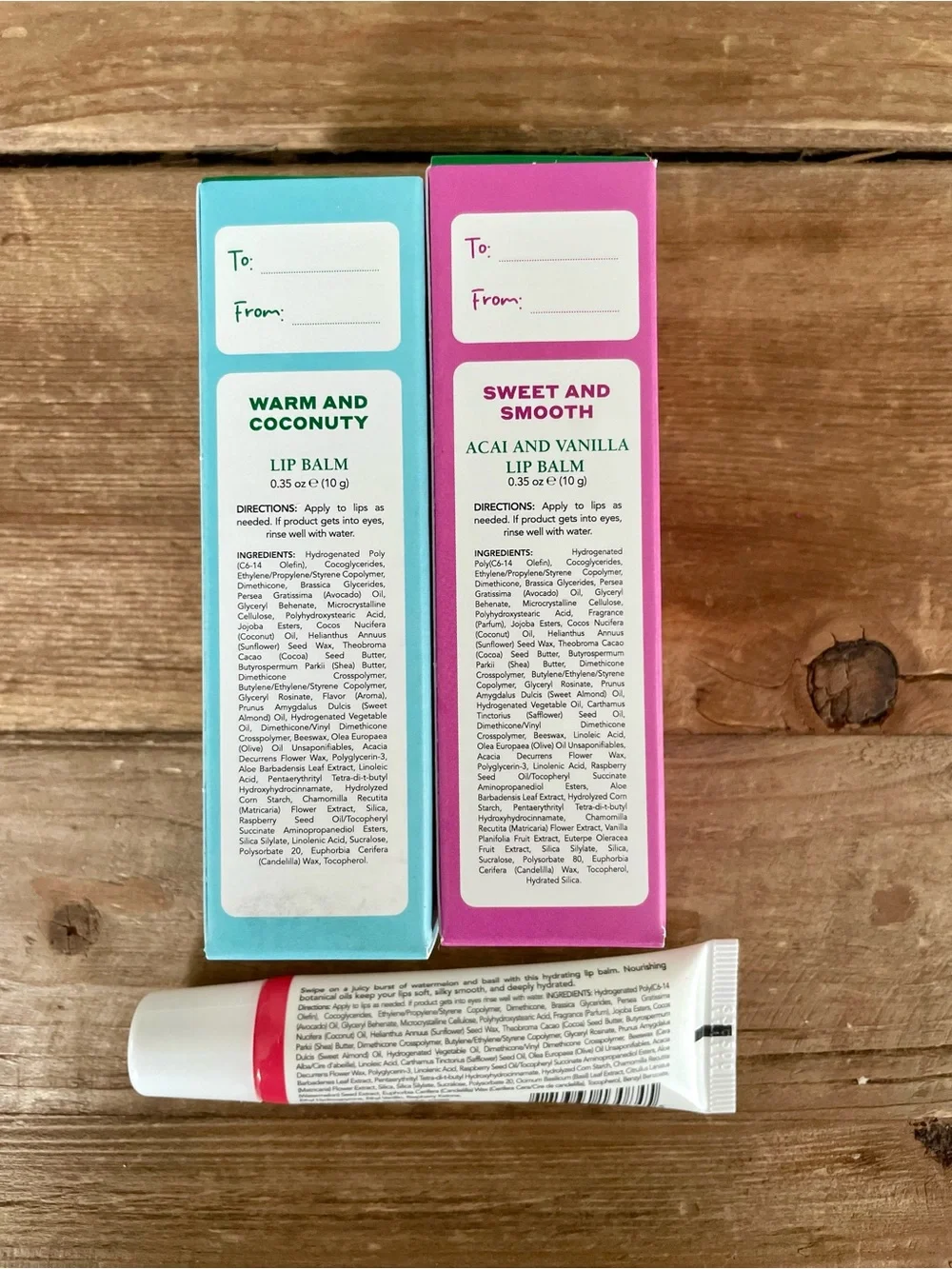 Mario Badescu: Lip Balm Set (Set of 3)